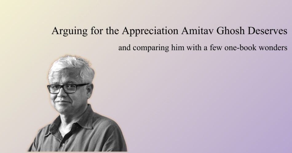 Amitav Ghosh novelist author booker award The Best Books literature